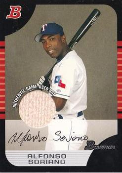 2005 Bowman - Relics #115 Alfonso Soriano Front