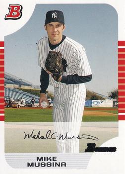 2005 Bowman - White #87 Mike Mussina Front