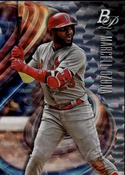2018 Bowman Platinum - Ice #31 Marcell Ozuna Front