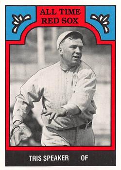 1986 TCMA All-Time Boston Red Sox - Color #10BRS Tris Speaker Front