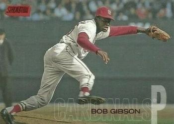2018 Stadium Club - Red Foil #188 Bob Gibson Front
