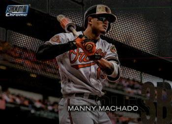 2018 Stadium Club - Chrome #SCC-129 Manny Machado Front