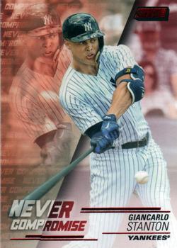 2018 Stadium Club - Never Compromise Red #NC-GS Giancarlo Stanton Front