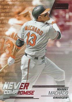 2018 Stadium Club - Never Compromise Red #NC-MM Manny Machado Front