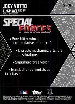2018 Stadium Club - Special Forces #SF-JVO Joey Votto Back
