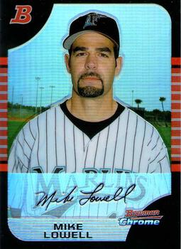 2005 Bowman Chrome - Refractors #27 Mike Lowell Front