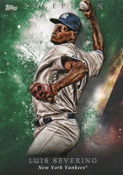 2018 Topps Inception - Green #2 Luis Severino Front