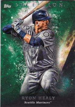 2018 Topps Inception - Green #9 Ryon Healy Front