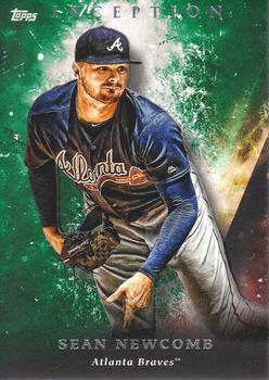 2018 Topps Inception - Green #20 Sean Newcomb Front