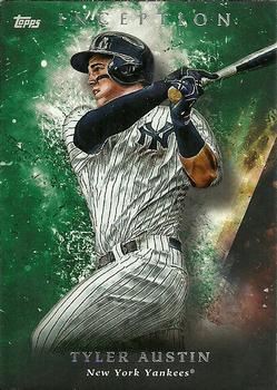 2018 Topps Inception - Green #35 Tyler Austin Front