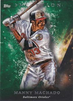 2018 Topps Inception - Green #79 Manny Machado Front