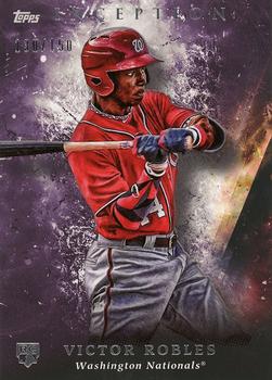 2018 Topps Inception - Purple #25 Victor Robles Front