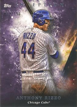 2018 Topps Inception - Purple #66 Anthony Rizzo Front