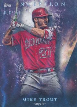 2018 Topps Inception - Purple #100 Mike Trout Front