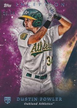 2018 Topps Inception - Magenta #15 Dustin Fowler Front
