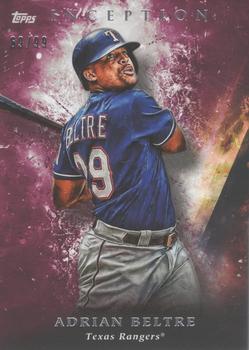 2018 Topps Inception - Magenta #63 Adrian Beltre Front