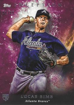 2018 Topps Inception - Magenta #65 Lucas Sims Front