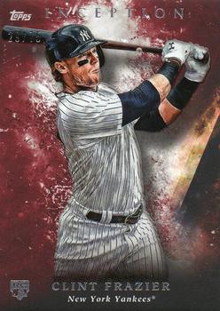 2018 Topps Inception - Red #88 Clint Frazier Front