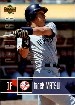 2004 Upper Deck r-class #76 Hideki Matsui Front