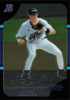 2005 Bowman Chrome Draft Picks & Prospects - AFLAC #AFL1 Billy Rowell Front