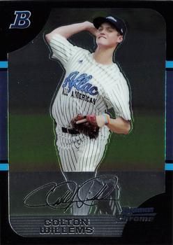 2005 Bowman Chrome Draft Picks & Prospects - AFLAC #AFL7 Colton Willems Front