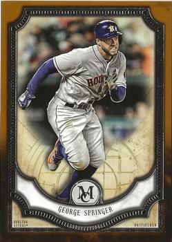 2018 Topps Museum Collection - Copper #79 George Springer Front