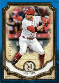 2018 Topps Museum Collection - Sapphire #9 Joey Votto Front