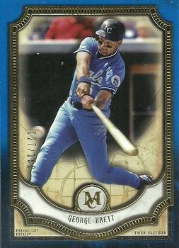 2018 Topps Museum Collection - Sapphire #62 George Brett Front