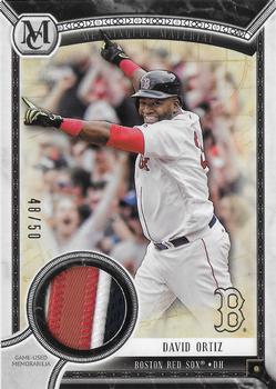 2018 Topps Museum Collection - Meaningful Material Patch Relics #MMR-DO David Ortiz Front