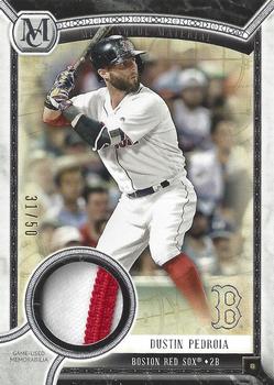 2018 Topps Museum Collection - Meaningful Material Patch Relics #MMR-DPE Dustin Pedroia Front
