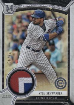 2018 Topps Museum Collection - Meaningful Material Patch Relics #MMR-KSC Kyle Schwarber Front