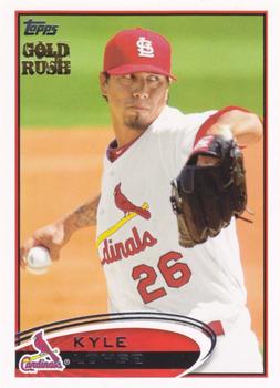 2012 Topps - HTA Gold Rush Foil Stamped #26 Kyle Lohse Front