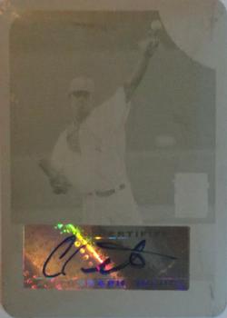 2005 Bowman Draft Picks & Prospects - Printing Plates Yellow #BDP171 Cesar Carrillo Front