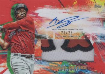 2018 Topps Inception - Inception Autograph Patch Relics Red #IAP-RD Rafael Devers Front