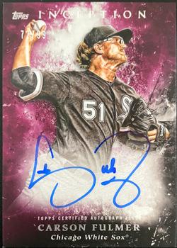 2018 Topps Inception - Rookie and Emerging Stars Autographs Magenta #RES-CFU Carson Fulmer Front