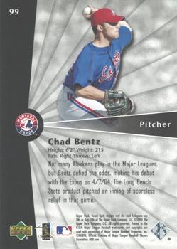 2004 Upper Deck Sweet Spot #99 Chad Bentz Back