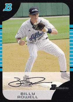 2005 Bowman Draft Picks & Prospects - AFLAC All-American #AFL1 Billy Rowell Front