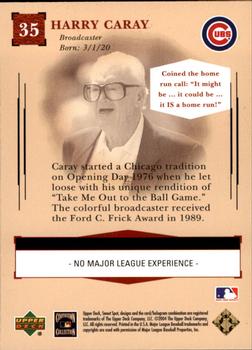 Harry Caray - Trading Card — Sixty First Street Trading Cards