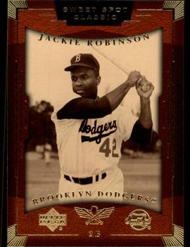 2004 Upper Deck Sweet Spot Classic #38 Jackie Robinson Front