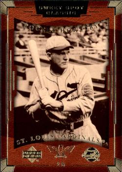 2004 Upper Deck Sweet Spot Classic #71 Rogers Hornsby Front