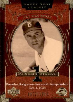 2004 Upper Deck Sweet Spot Classic #136 Pee Wee Reese Front