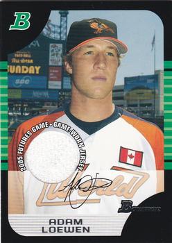 2005 Bowman Draft Picks & Prospects - Futures Game Jersey Relics #BDP124 Adam Loewen Front