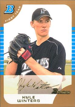 2005 Bowman Draft Picks & Prospects - Gold #BDP40 Kyle Winters Front