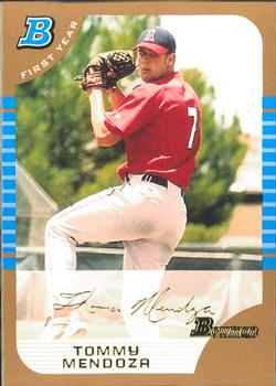 2005 Bowman Draft Picks & Prospects - Gold #BDP42 Tommy Mendoza Front