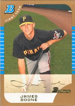 2005 Bowman Draft Picks & Prospects - Gold #BDP51 James Boone Front