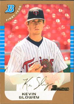 2005 Bowman Draft Picks & Prospects - Gold #BDP68 Kevin Slowey Front
