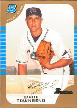 2005 Bowman Draft Picks & Prospects - Gold #BDP107 Wade Townsend Front