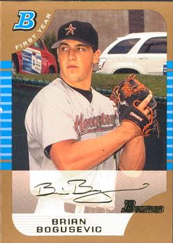2005 Bowman Draft Picks & Prospects - Gold #BDP113 Brian Bogusevic Front