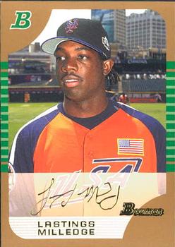 2005 Bowman Draft Picks & Prospects - Gold #BDP154 Lastings Milledge Front