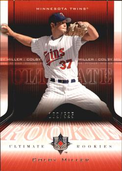 2004 Upper Deck Ultimate Collection #141 Colby Miller Front